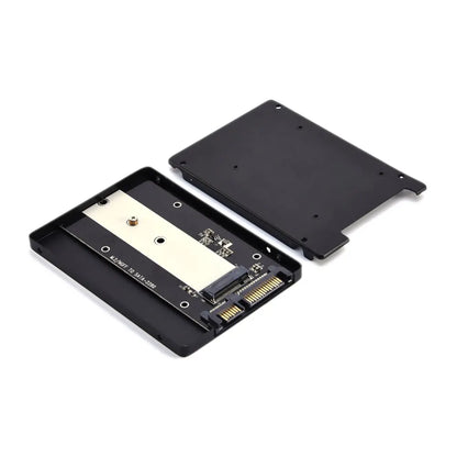 Simplecom SA102 NGFF M.2 (B Key) to 7mm 2.5" SATA Converter Enclosure Aluminium - Image 2
