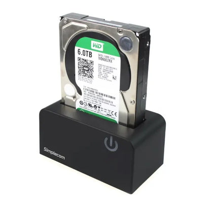 Simplecom SD326 USB 3.0 to SATA Hard Drive Docking Station for 3.5" and 2.5" HDD SSD  - Image 3