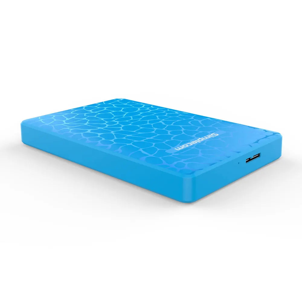 Simplecom SE101 Compact Tool-Free 2.5'' SATA to USB 3.0 HDD/SSD Enclosure Blue - Image 2