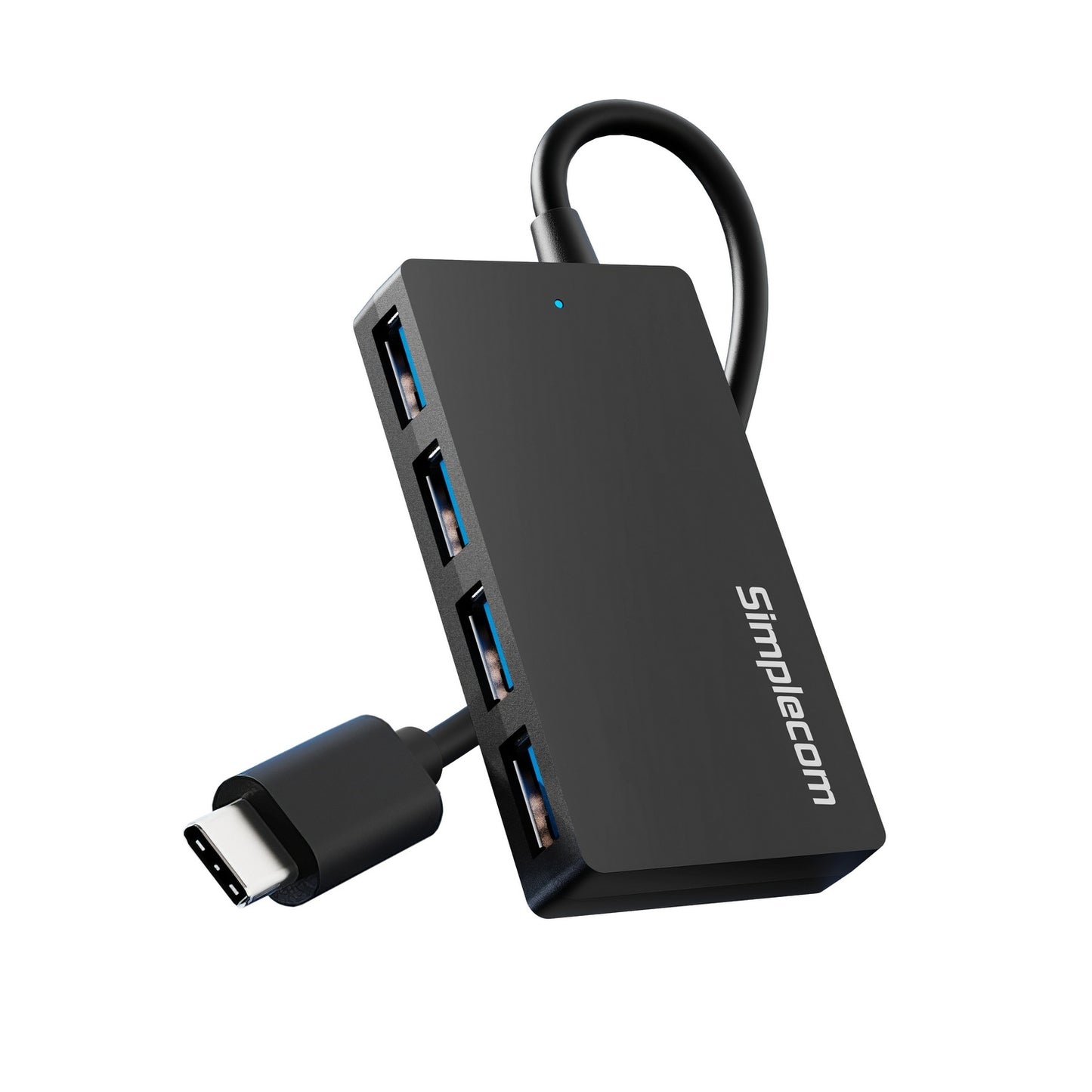 Simplecom CH350 SuperSpeed USB-C to 4-Port USB-A Hub USB 3.2 Gen1 - Image 2