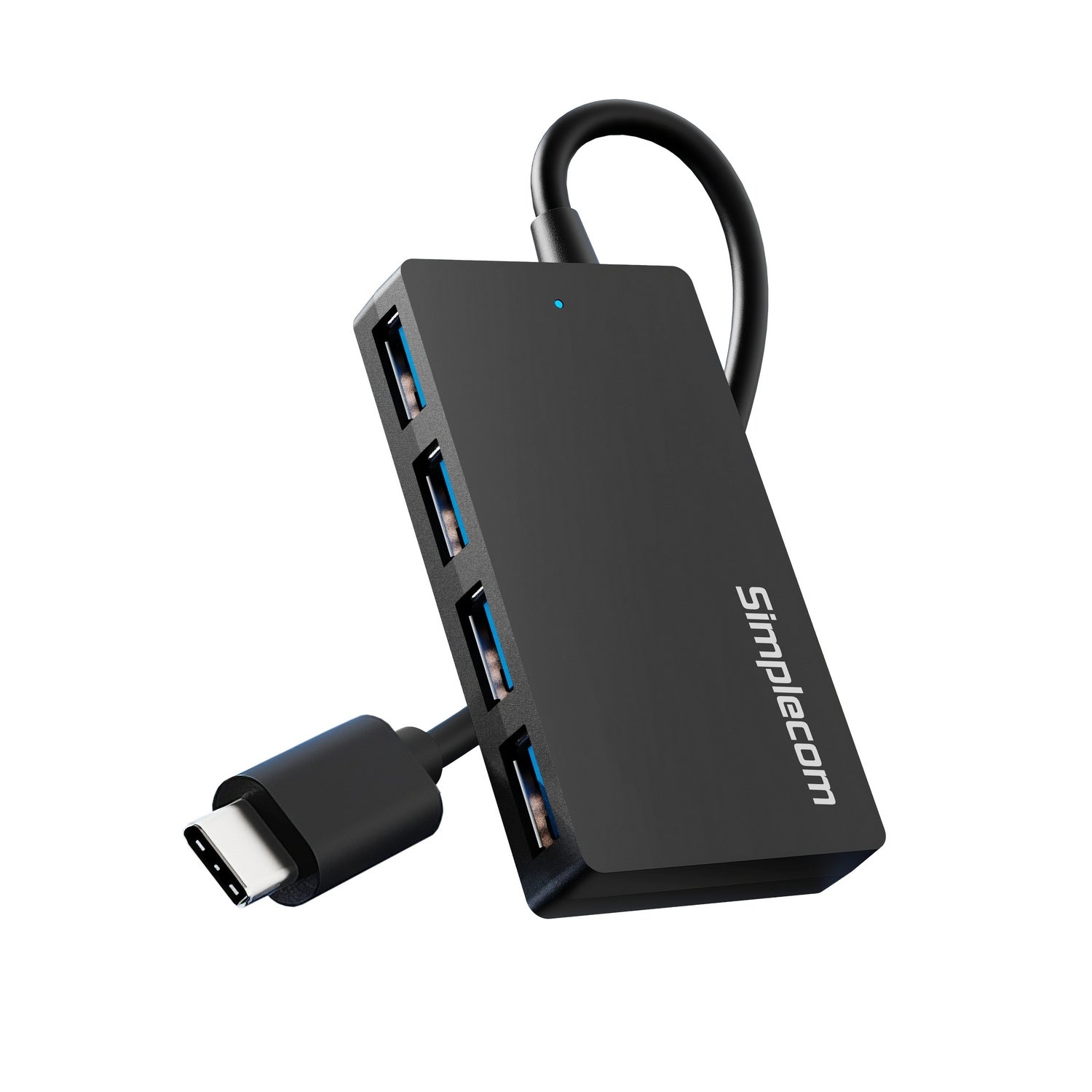 Simplecom CH350 SuperSpeed USB-C to 4-Port USB-A Hub USB 3.2 Gen1 - Image 2