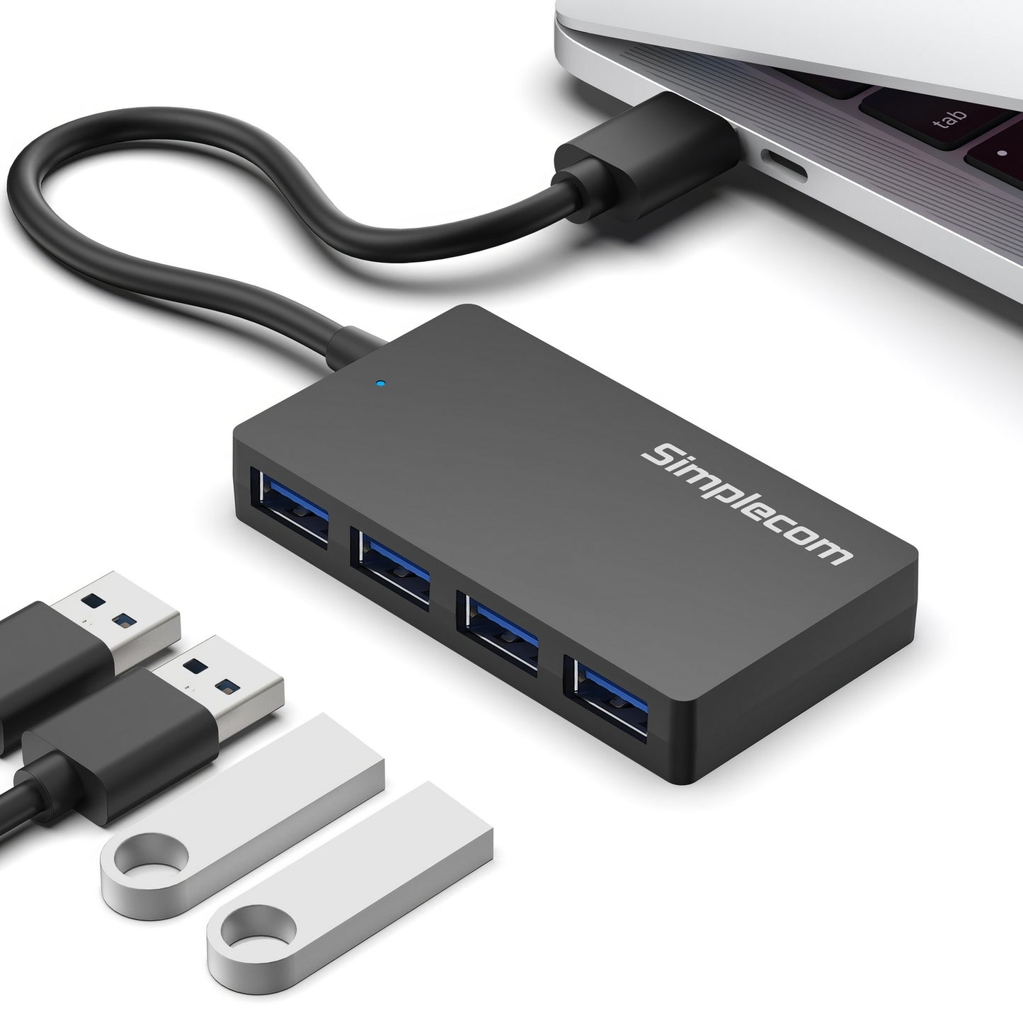 Simplecom CH352 4-Port SuperSpeed USB 3.0 Type-A Hub  - Image 4