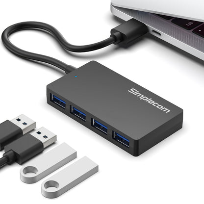 Simplecom CH352 4-Port SuperSpeed USB 3.0 Type-A Hub  - Image 4