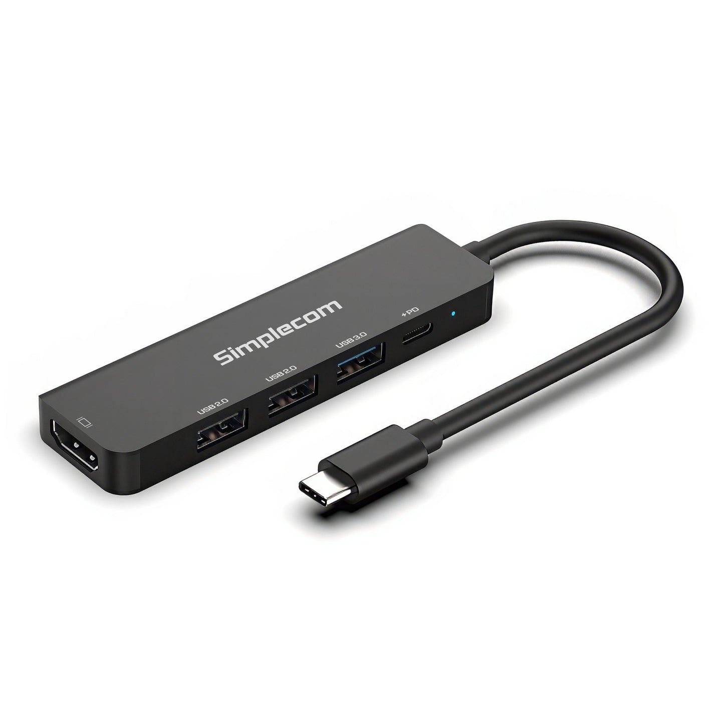 Simplecom CHT550 USB-C 5-in-1 Multiport Docking Station with USB Hub PD HDMI 2.0 - Image 3