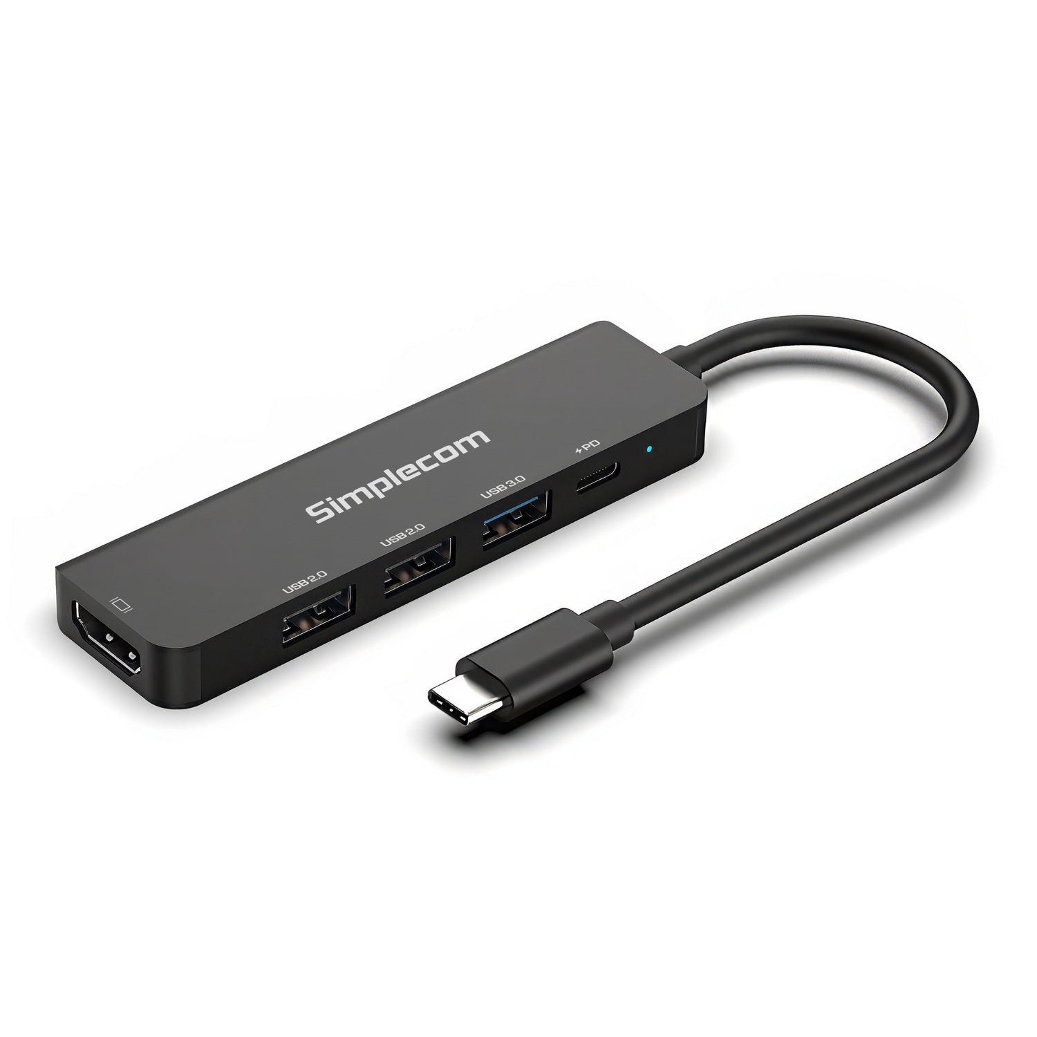 Simplecom CHT550 USB-C 5-in-1 Multiport Docking Station with USB Hub PD HDMI 2.0 - Image 3