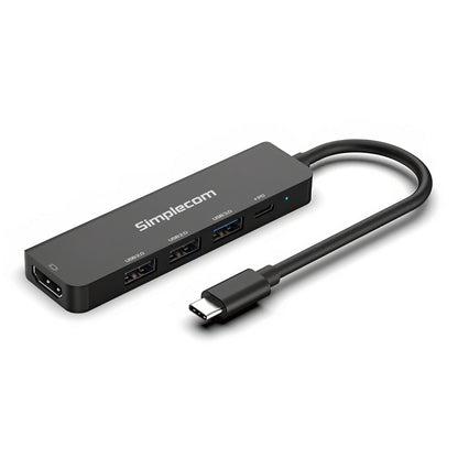 Simplecom CHT550 USB-C 5-in-1 Multiport Docking Station with USB Hub PD HDMI 2.0 - Image 3