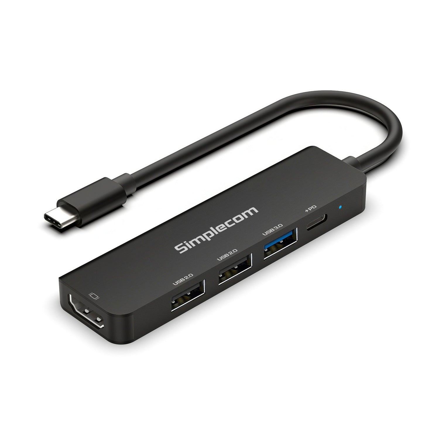 Simplecom CHT550 USB-C 5-in-1 Multiport Docking Station with USB Hub PD HDMI 2.0 - Image 4