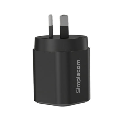 Simplecom CU235 Dual Port PD 35W Fast Wall Charger USB-C + USB-A for Phone Tablet - Image 5