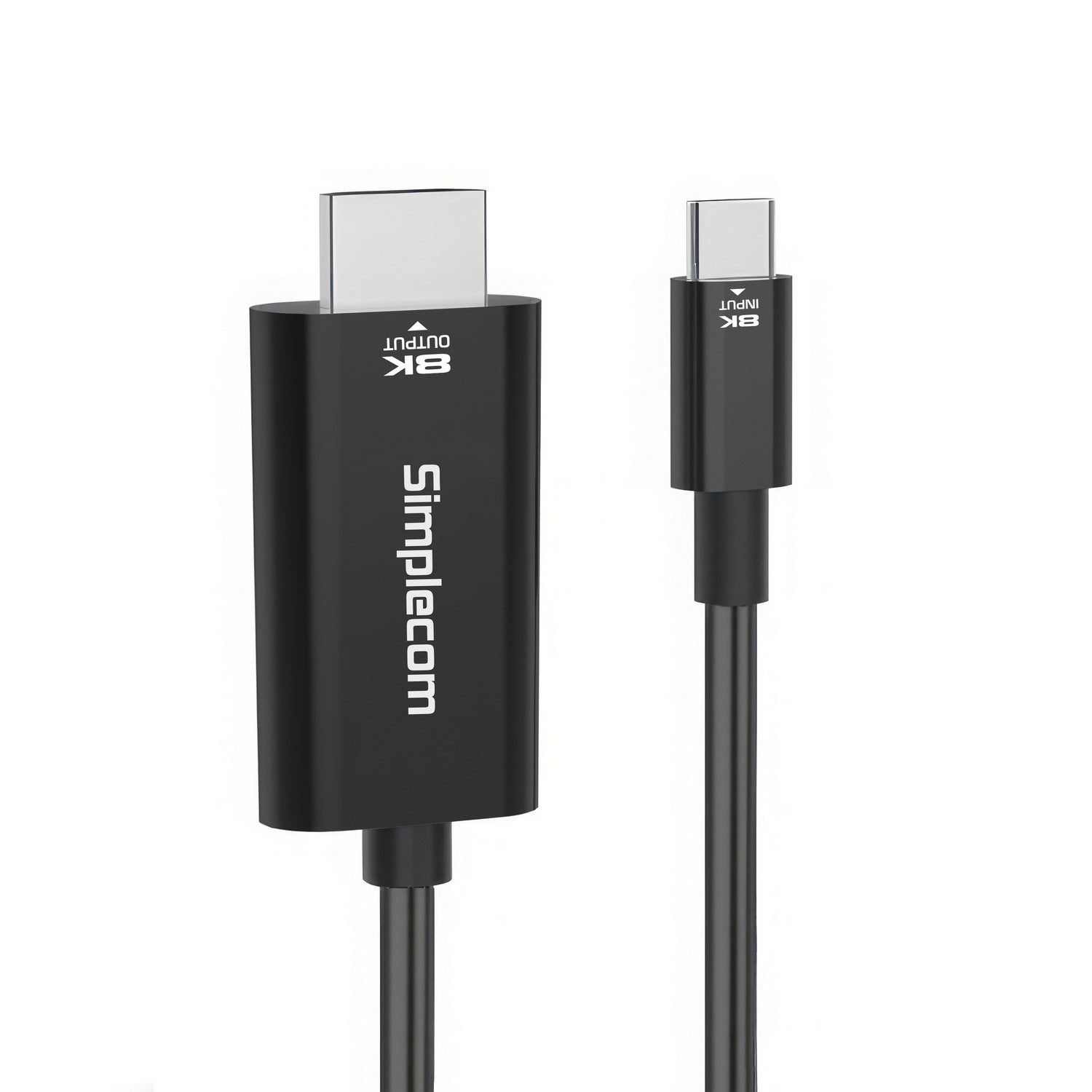 Simplecom DA324 USB-C to HDMI 2.1 Cable 2M HDCP 8K@60Hz - Image 2