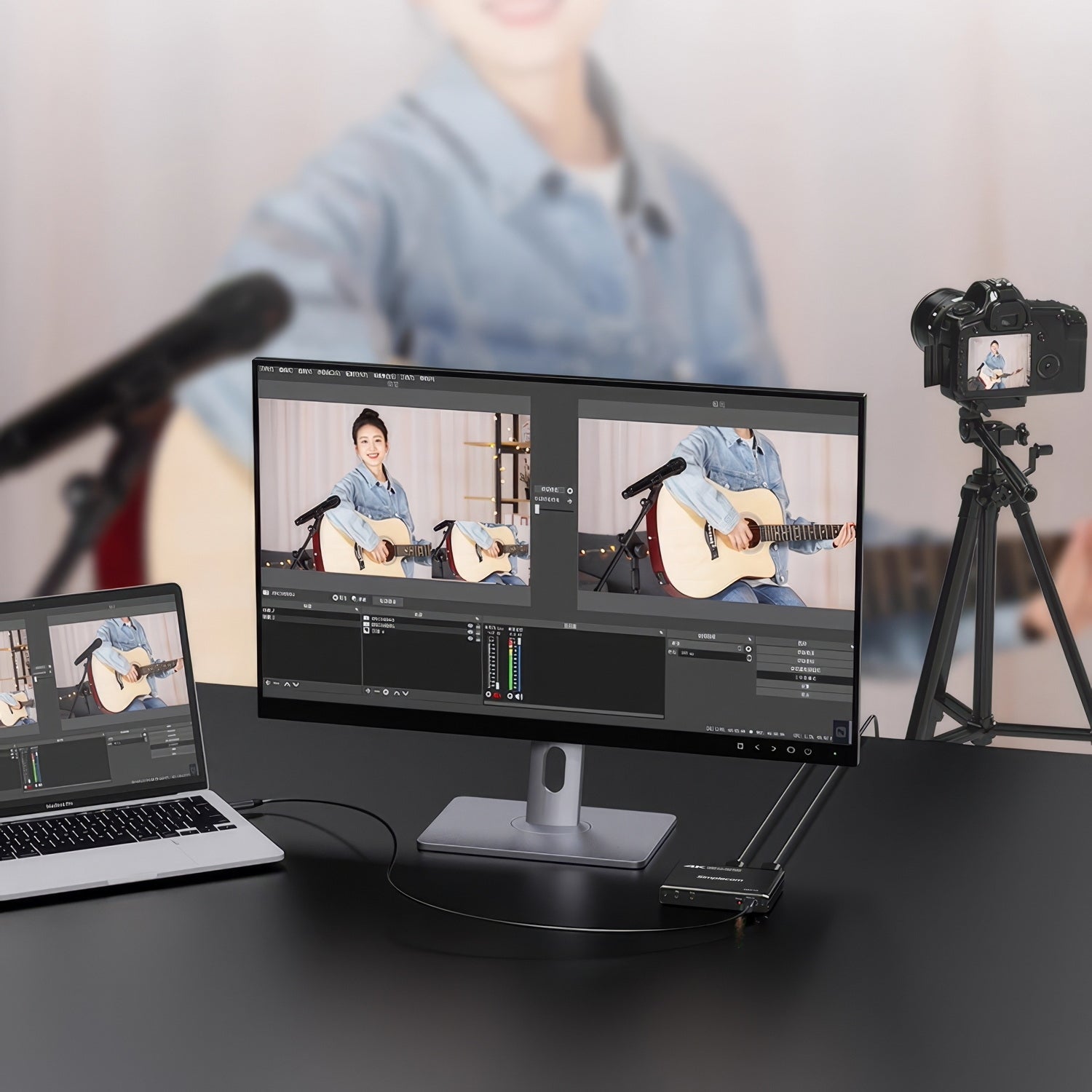 Simplecom DAC10 HDMI 2.0 to USB 4K@60hz Video Capture Card Stream and Record in 4K 60FPS - Image 6