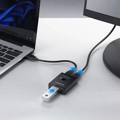 Simplecom KM125 Bi-Directional 2-Way USB 3.0 Switch 1 In 2 Out (2 In 1 Out) 5Gbps - Image 5