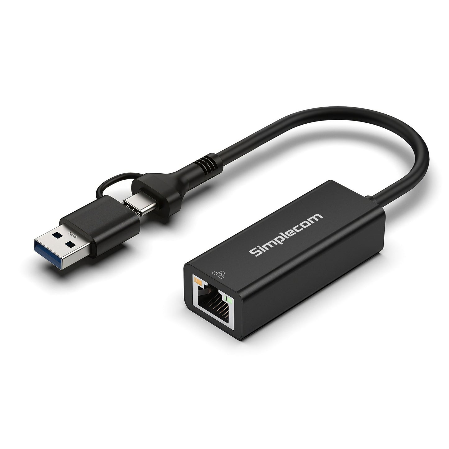 Simplecom NU315C SuperSpeed USB-C and USB-A to Gigabit Ethernet Adapter - Image 3