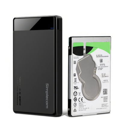 Simplecom SE109 Tool-free 2.5" SATA HDD SSD to USB-C Enclosure USB 3.2 Gen 1 - Image 4