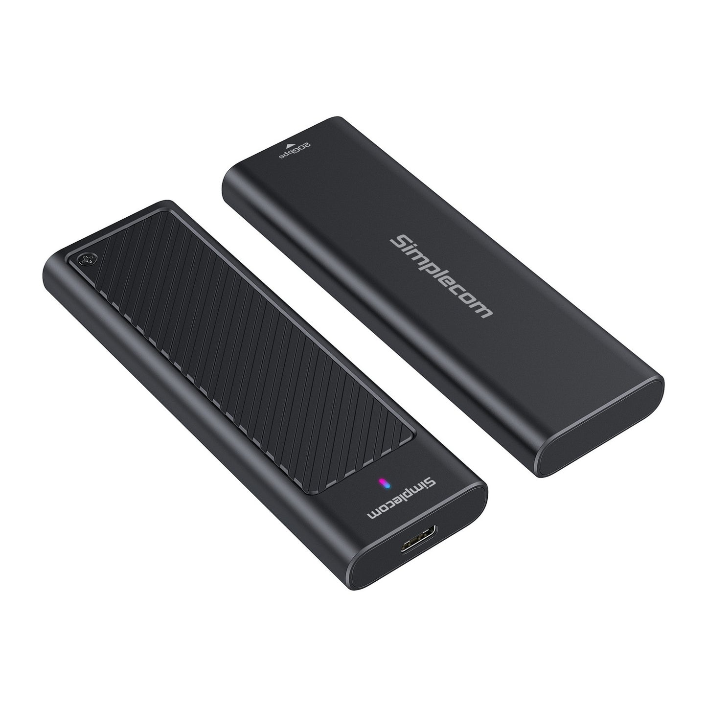 Simplecom SE538 M.2 SSD to USB 3.2 Gen 2x2 USB-C Enclosure 20Gbps NVMe SATA Dual Protocol - Image 2
