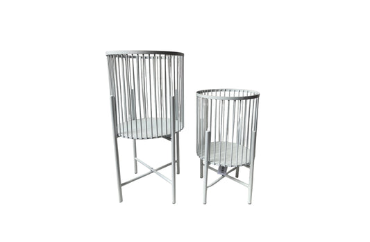 Logan Planter - Large - White