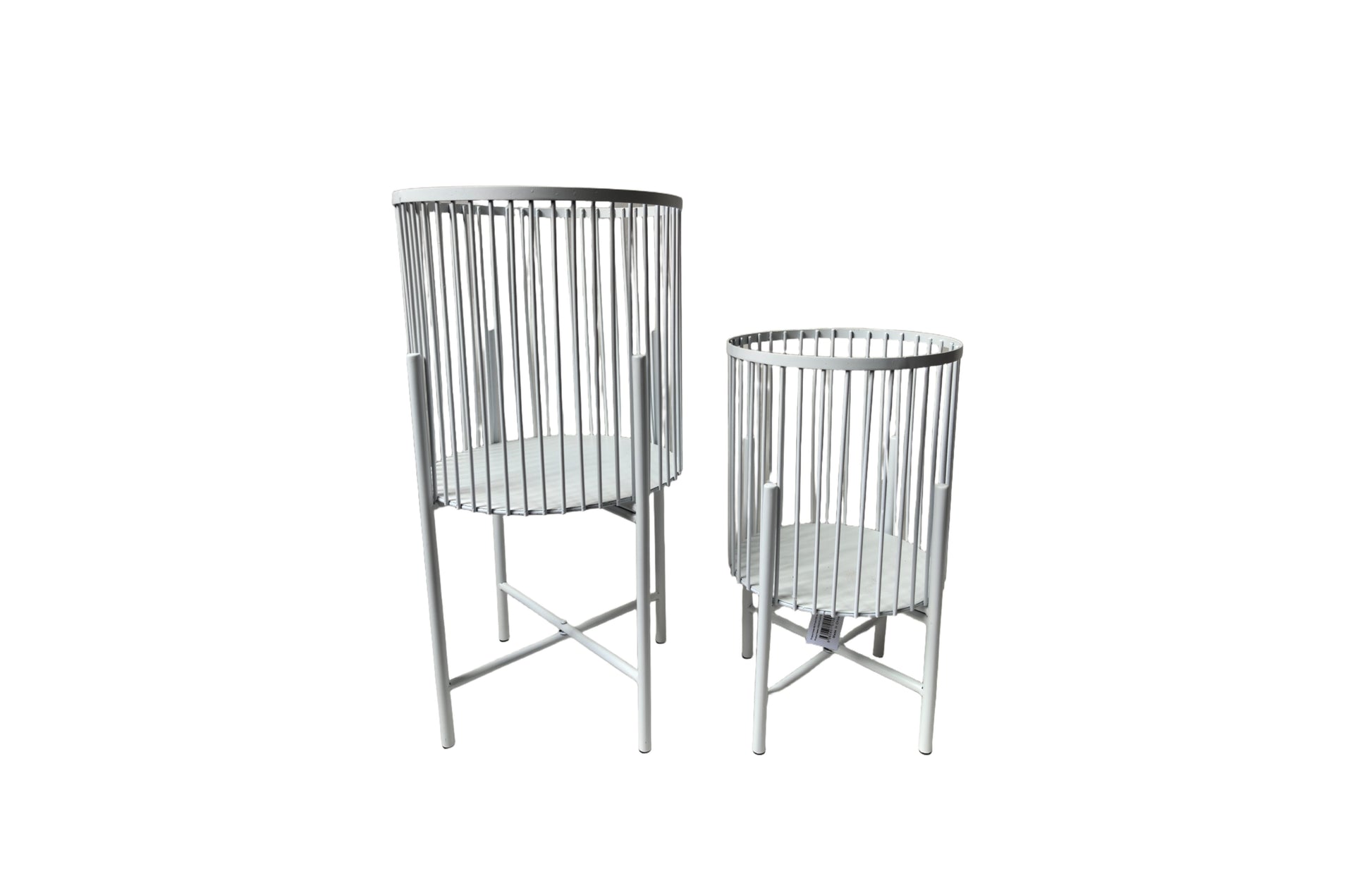 Logan Planter - Set of 2 - White