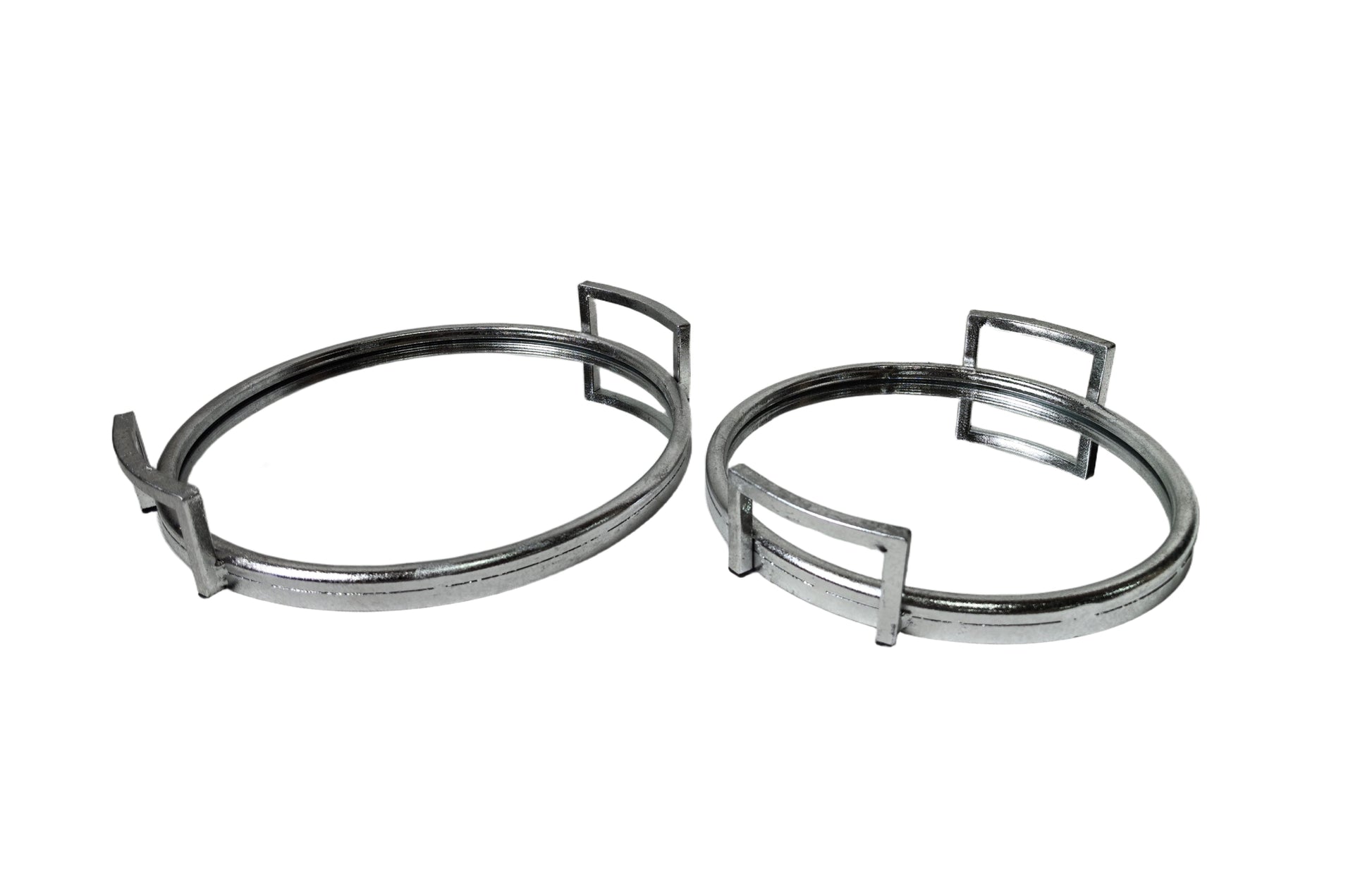 Eliza Round Tray - Large - Silver