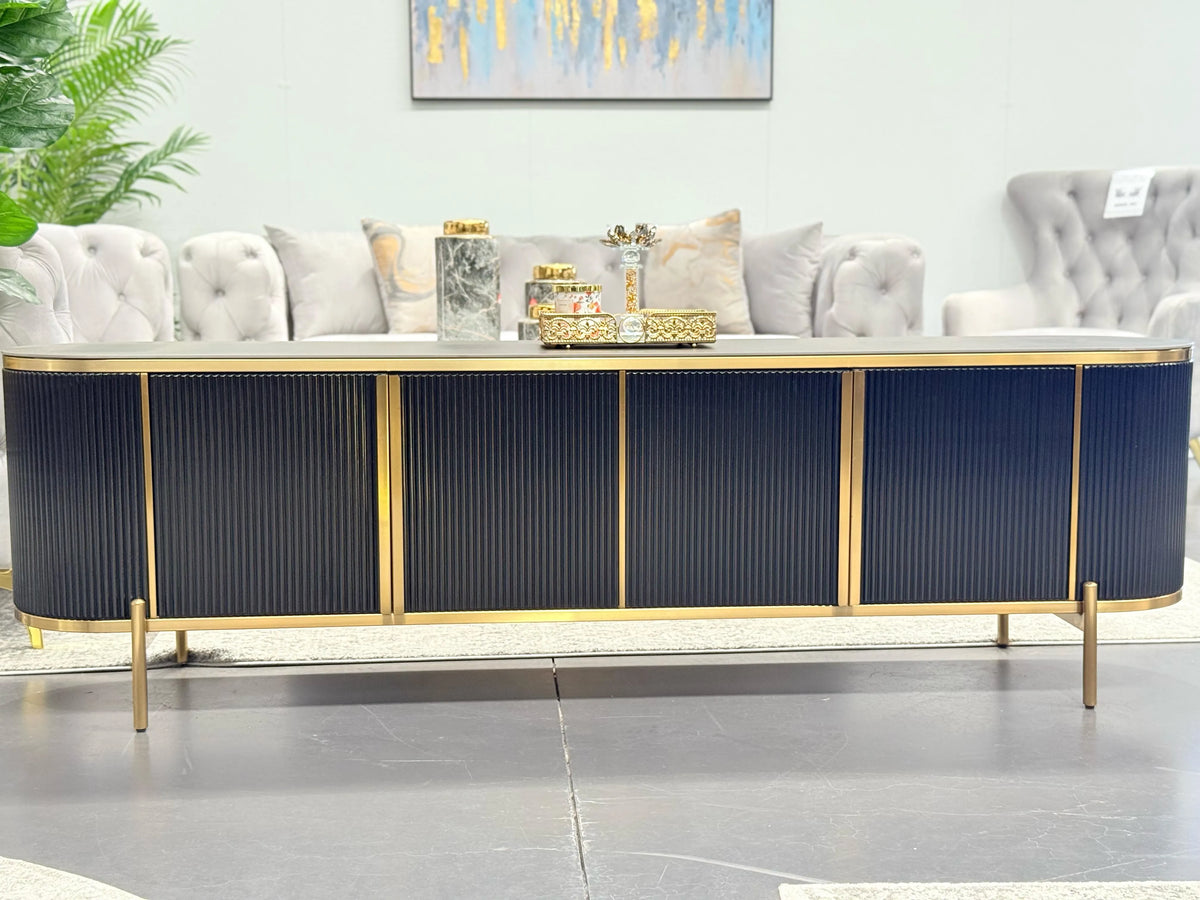 Kingsley TV unit - Black - Image 2