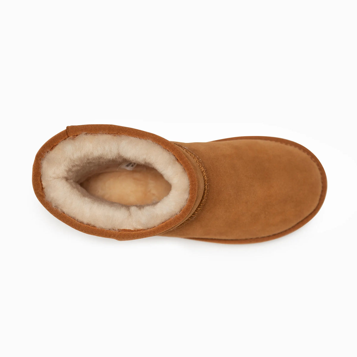 Ugg Boots Genuine Australian Sheepskin Unisex Short Classic Suede (Chestnut, EU36) - Image 5