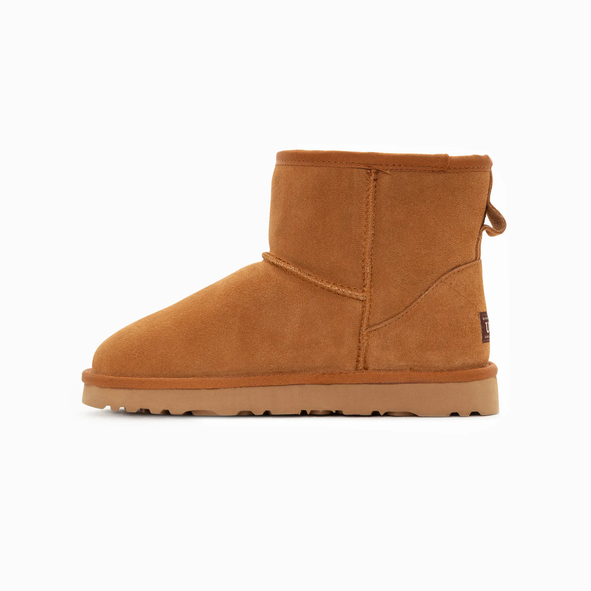 Ugg Boots Genuine Australian Sheepskin Unisex Mini Classic Suede (Chestnut, EU35) - Image 4