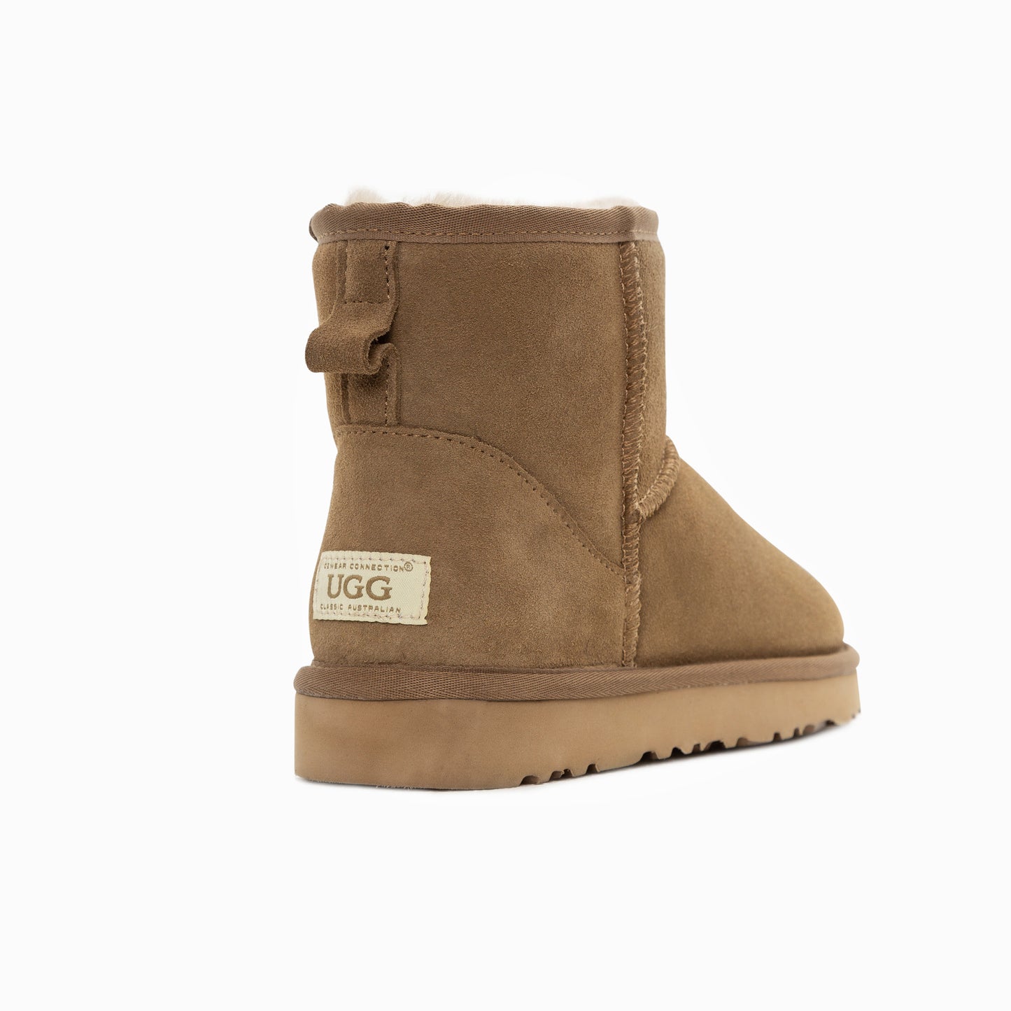 Ugg Boots Genuine Australian Sheepskin Unisex Mini Classic Suede (Olive, EU40) - Image 2