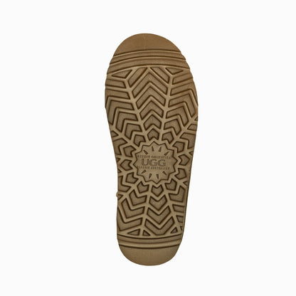 Ugg Boots Genuine Australian Sheepskin Unisex Mini Classic Suede (Olive, EU40) - Image 8