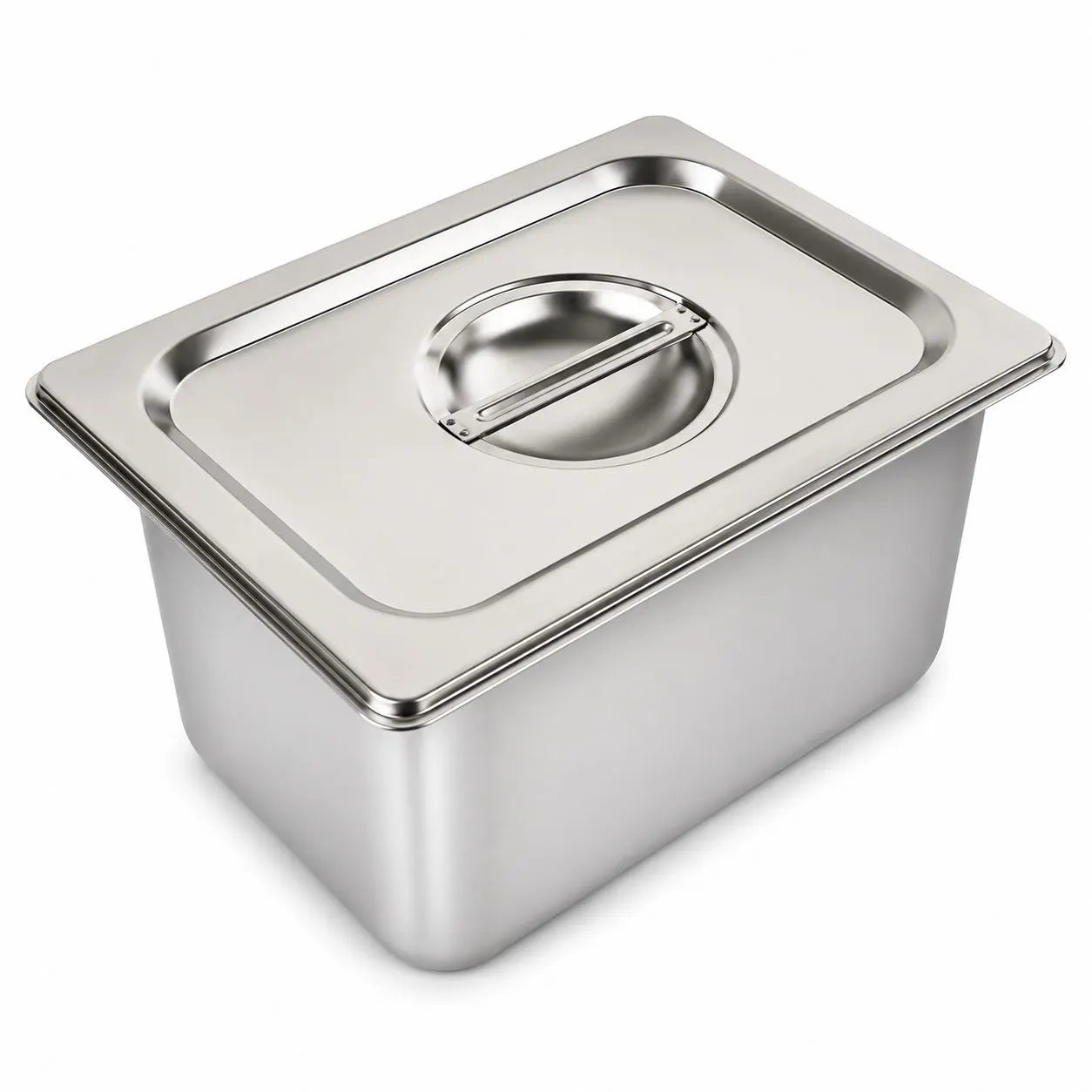 Commercial Stainless Steel GN 1/2 150mm Deep Gastronorm Bain Marie Buffet Steam Table Food Pan - Image 4