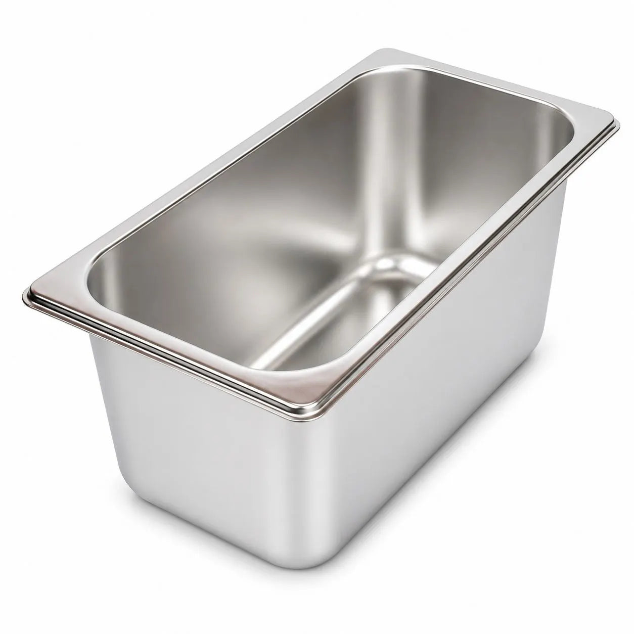 Commercial Stainless Steel GN 1/3 150mm Deep Gastronorm Bain Marie Buffet Steam Table Food Pan with Lid - Image 2