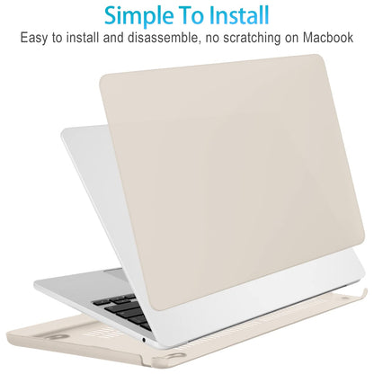 15 inch Air 2023 MacBook Air Matte Case  A2941 M2 Chip Hard Shell Case Keyboard Cover Grey - Image 3