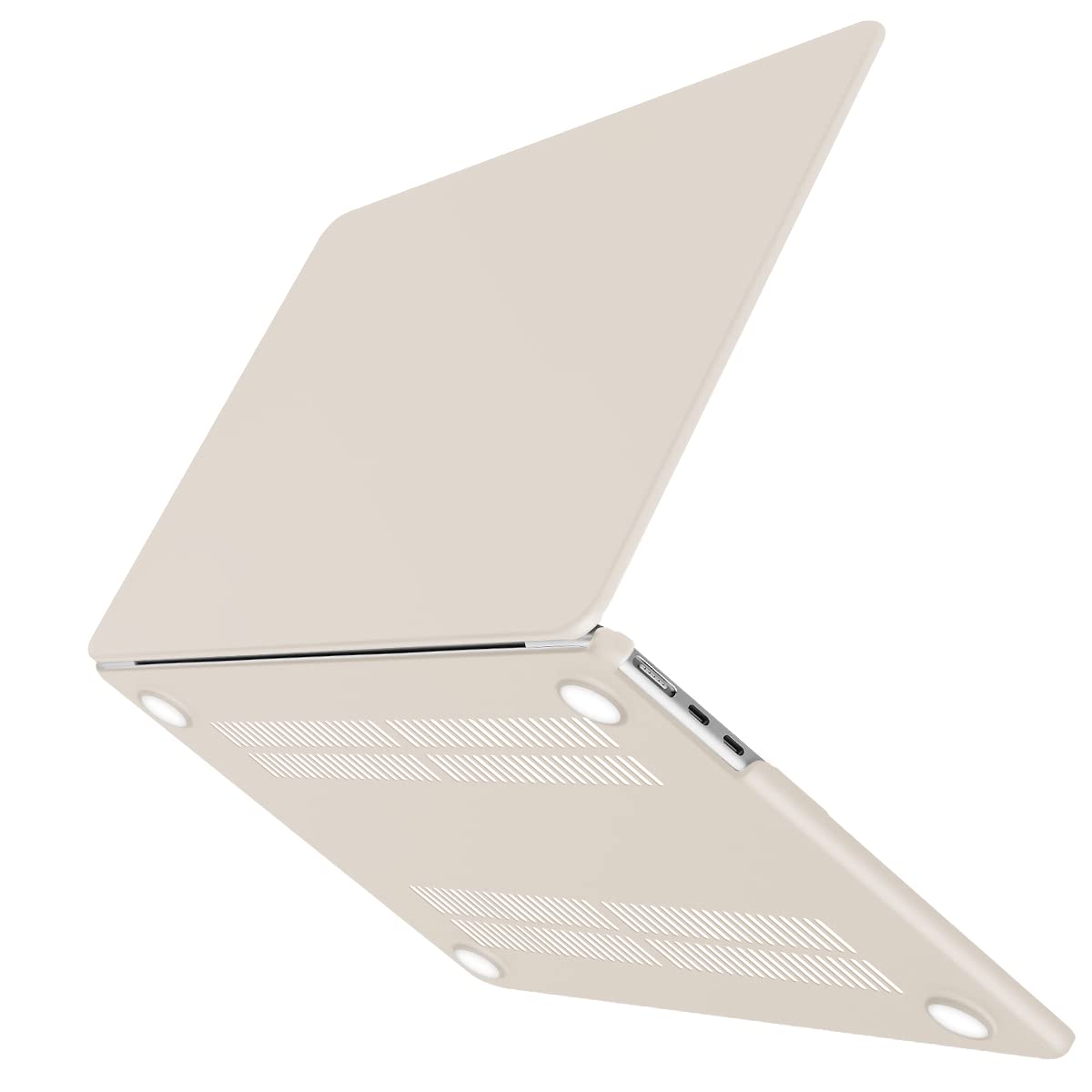 15 inch Air 2023 MacBook Air Matte Case  A2941 M2 Chip Hard Shell Case Keyboard Cover Grey - Image 7