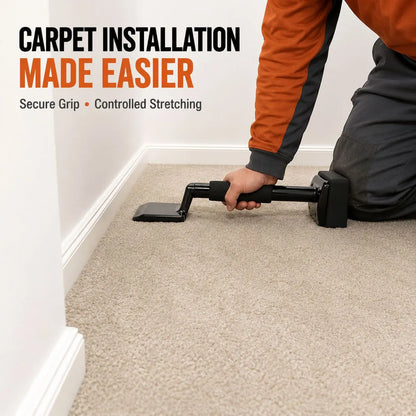 Carpet Knee Kicker Installation Tool with Steel Gripping Teeth & Foam Handle - Image 2