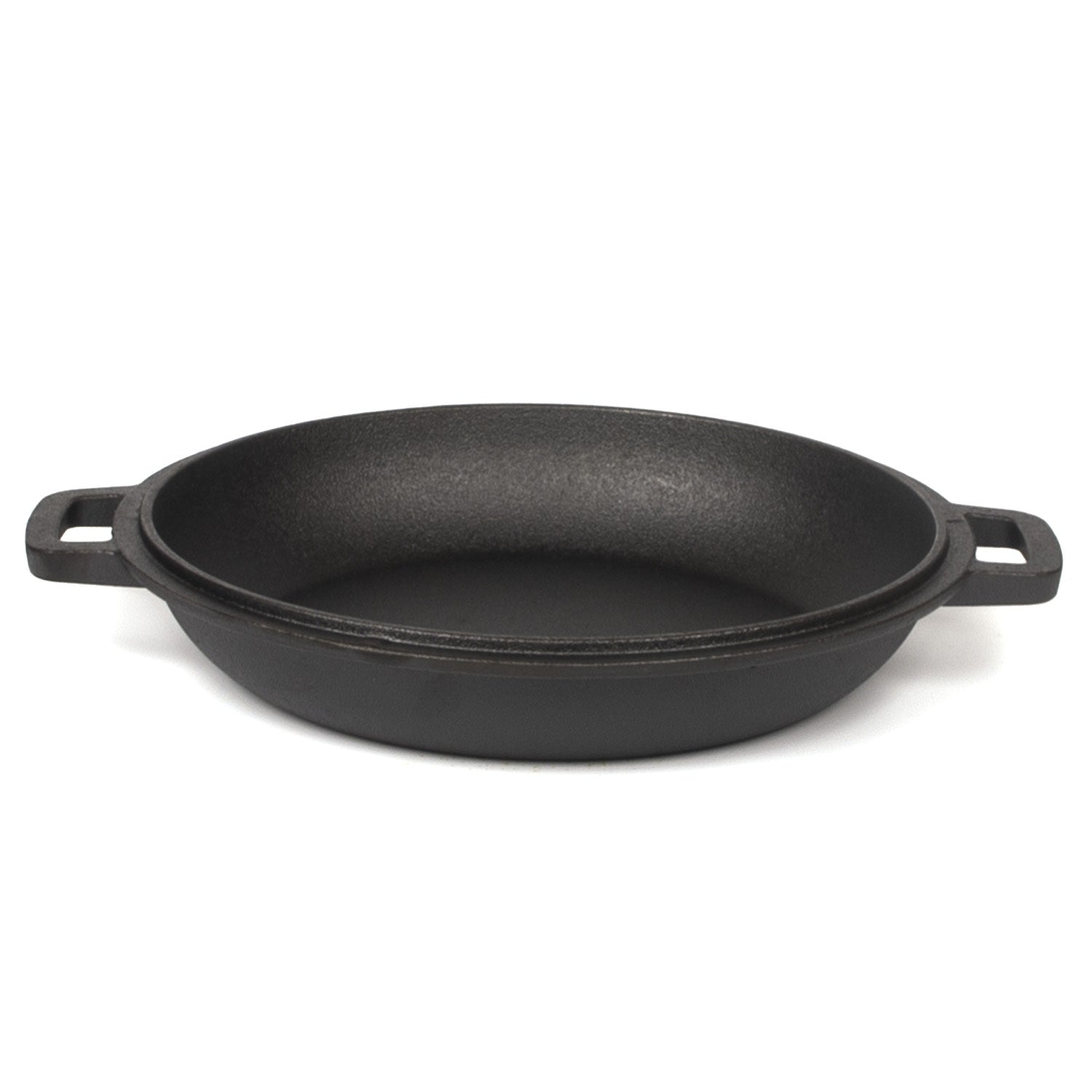 26cm 2-in-1 Cast Iron Dutch Oven & Skillet Set  Pre-Seasoned Dual-Use Pot with Lid Fry Pan, Durable & Versatile Cookware - Image 9