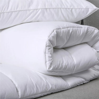 Hotel Quality 400 Gsm Microfibre Duvet Insert with Box Stitching - Queen size 210cm x210 cm