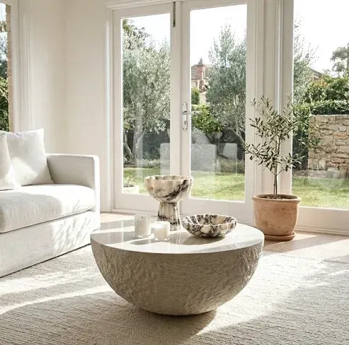 Interior Ave - Lunar Stone Coffee Table - Fossil - Image 3