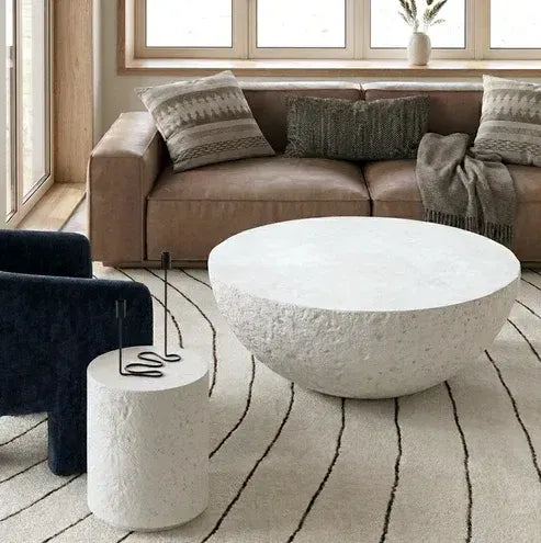Interior Ave - Lunar Stone Coffee Table - Fossil - Image 4