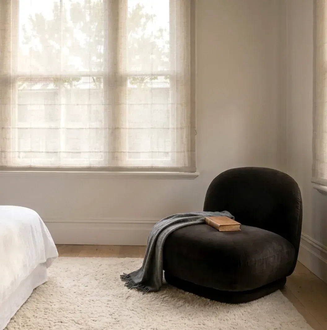 Interior Ave - Cloud Swivel Occasional Chair - Espresso - Image 2