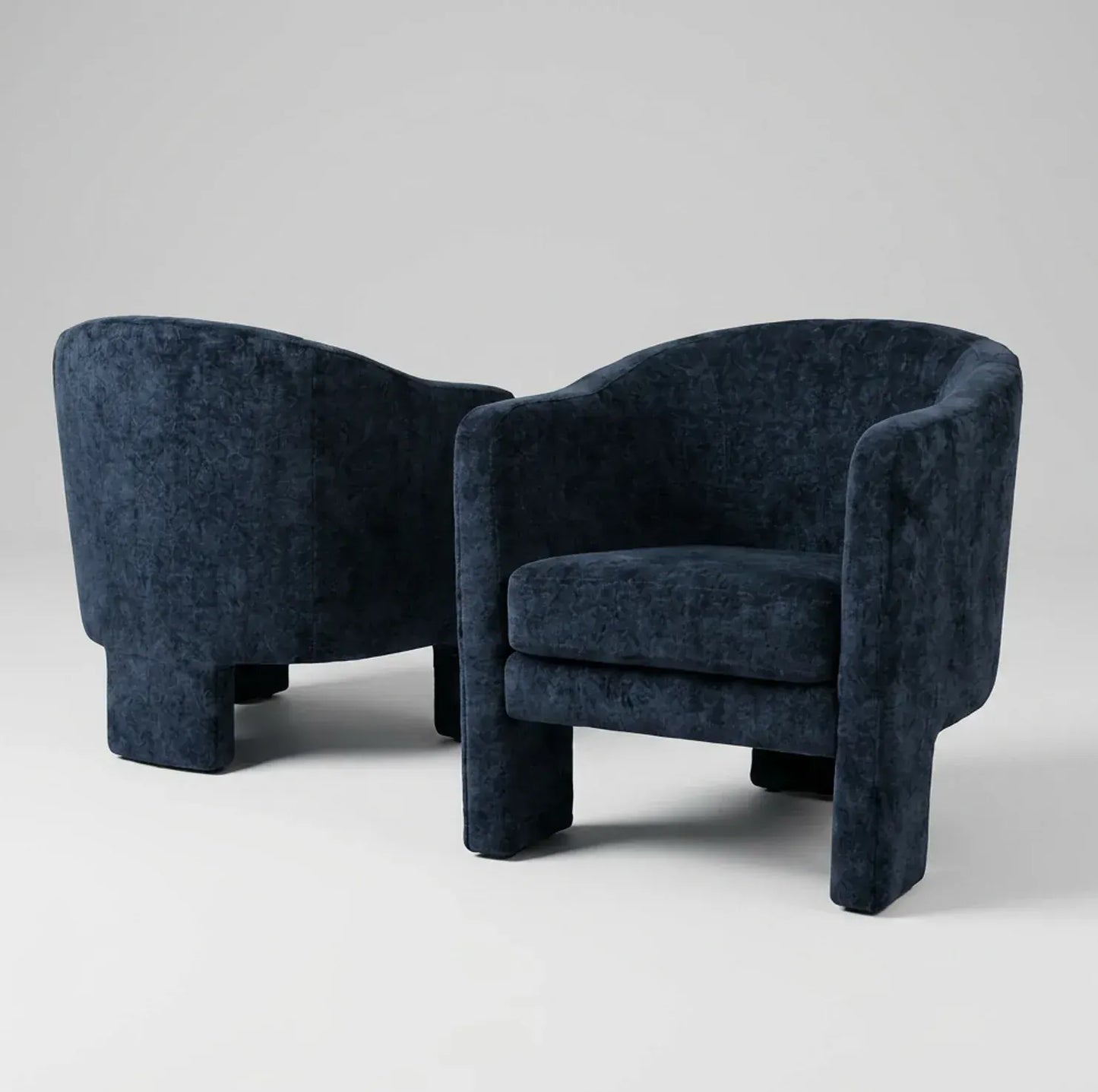 Interior Ave - Memphis Accent Chair - Midnight Blue - Image 4