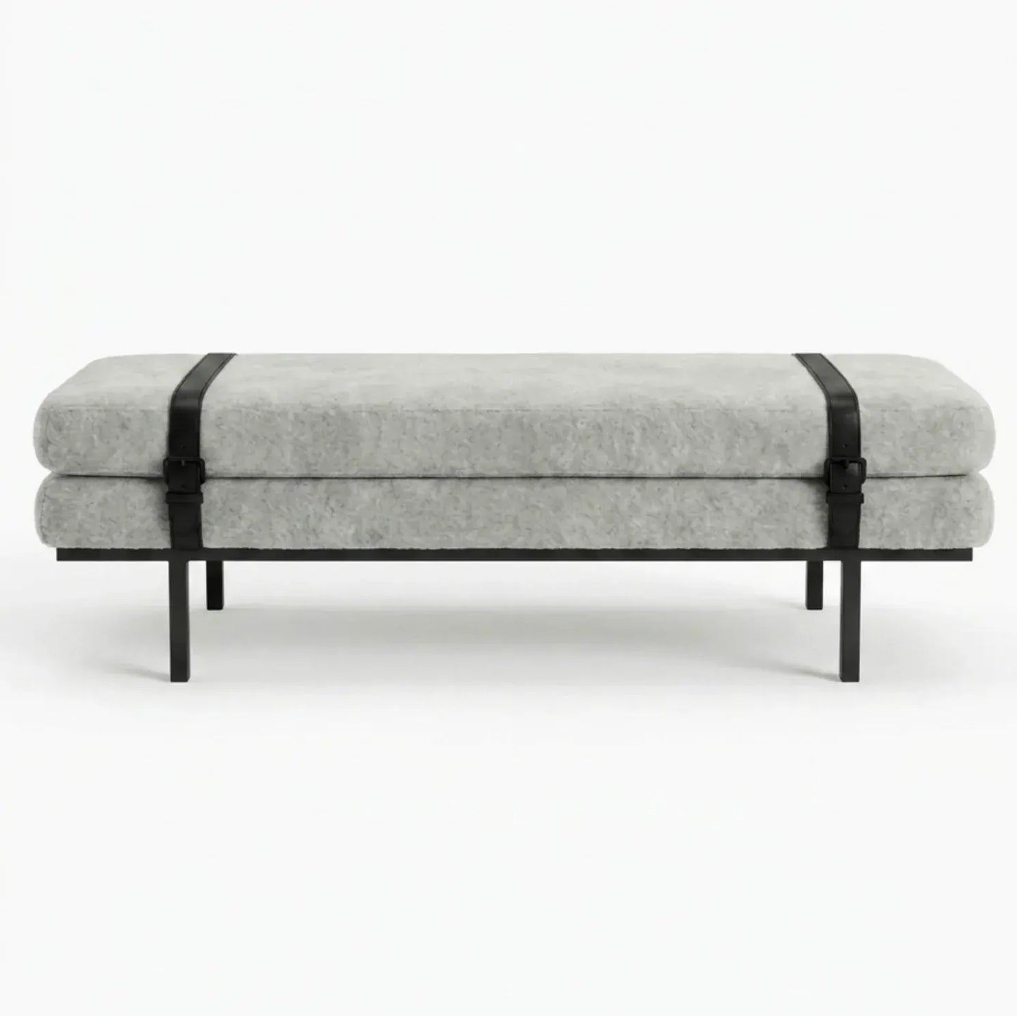 Interior Ave - Porter Bench - Light Grey - Image 2