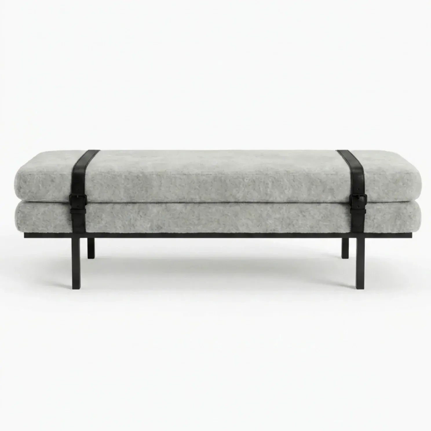 Interior Ave - Porter Bench - Light Grey - Image 2
