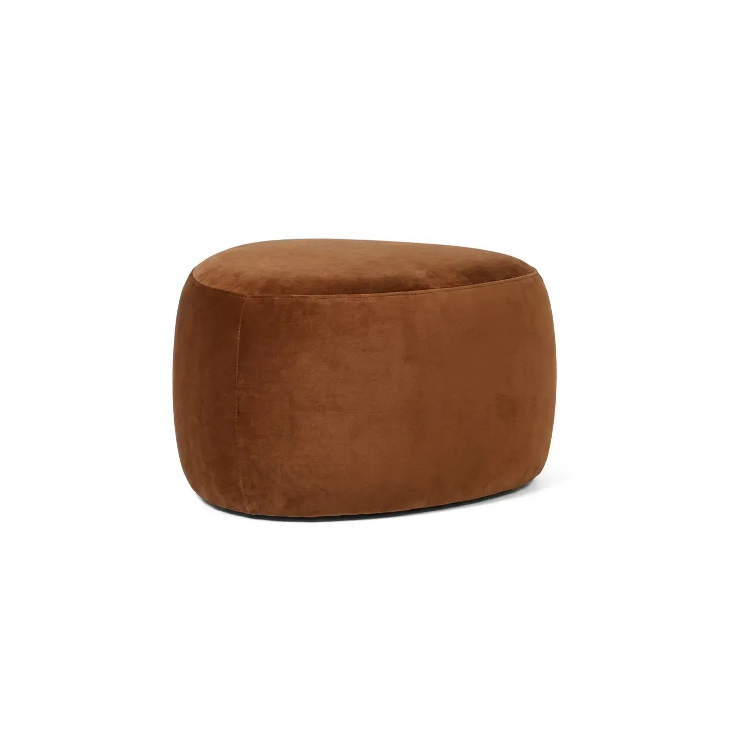 Interior Ave - Cove Pebble Ottoman - Cinnamon - Image 2