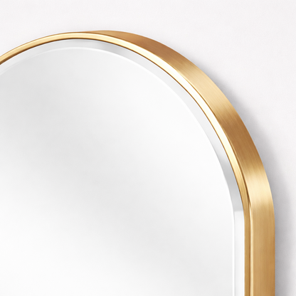 Interior Ave - Halo Arched Floor Length Mirror – Gold | Signature Series - Image 4
