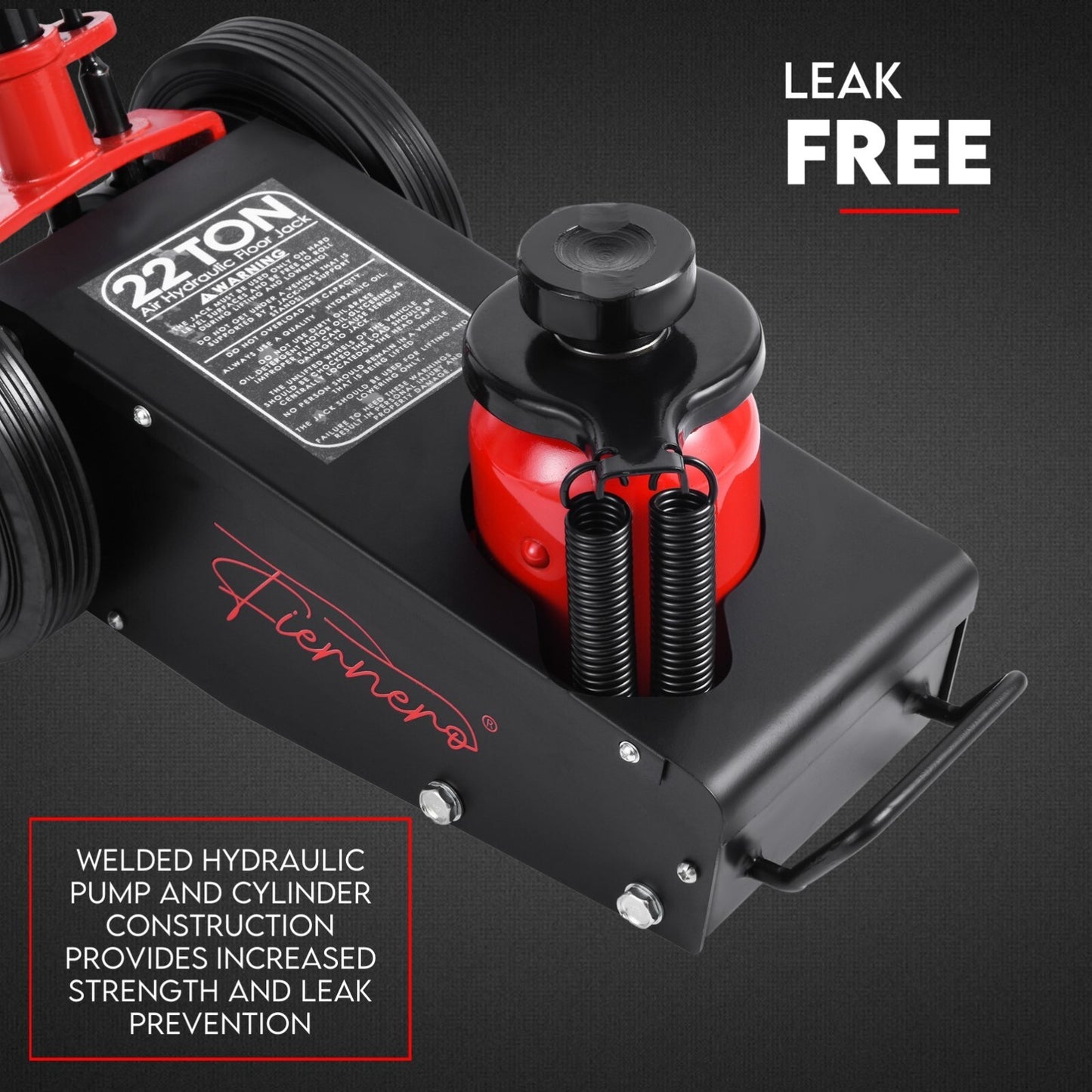 Low Profile 22 Ton Air Hydraulic Trolley Truck Jack Floor Garage Service - Image 5