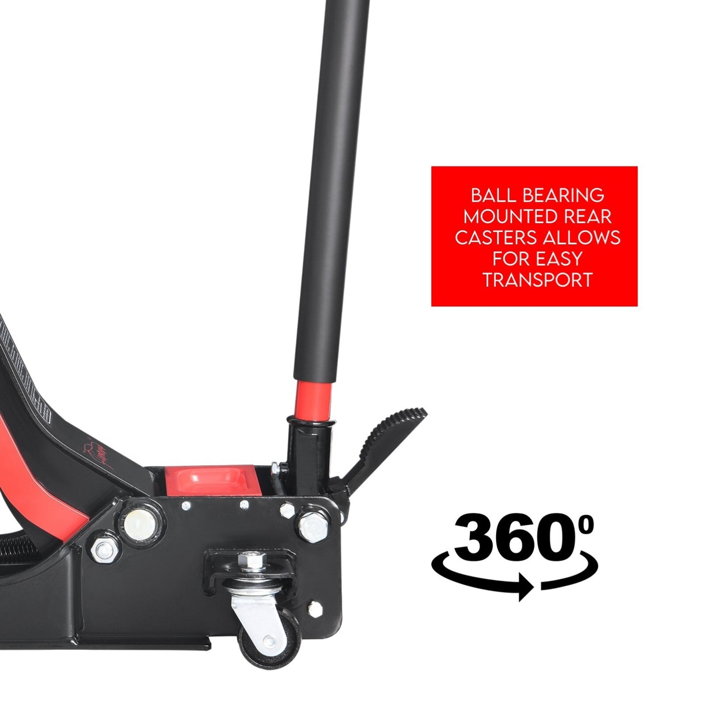 2 Ton Low Profile Trolley Jack Hydraulic Floor Car Lifter Dual Pump 70-620MM - Image 6