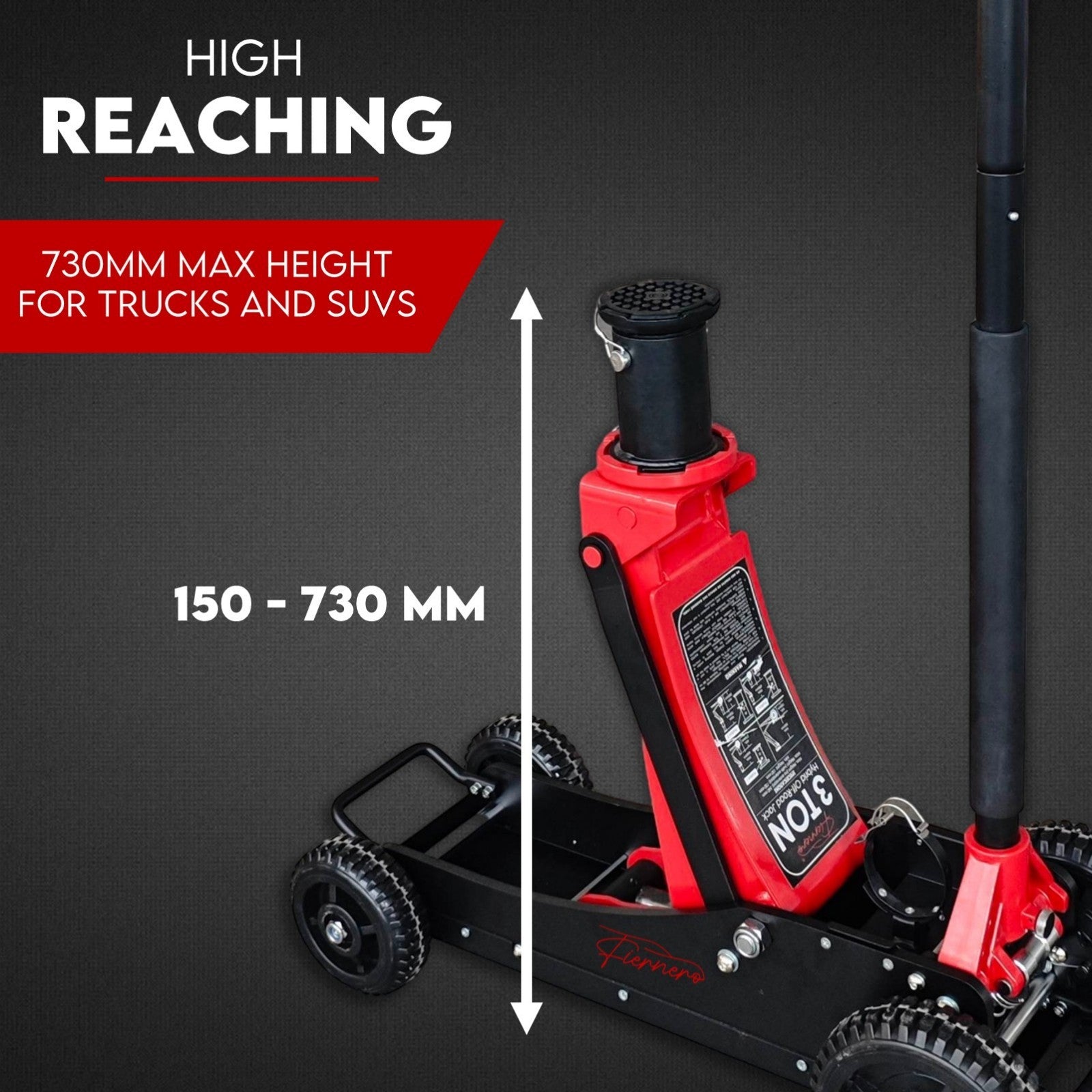 3 Ton Off Road Hydraulic Jack Floor Vehicle Quick Lift for Trucks SUVs - Image 2