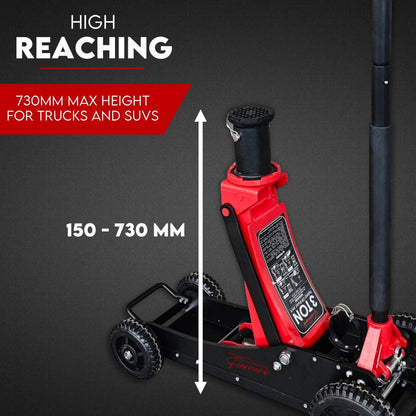 3 Ton Off Road Hydraulic Jack Floor Vehicle Quick Lift for Trucks SUVs - Image 2
