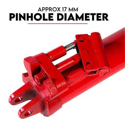 8 Ton Hydraulic Ram Jack Lift Shop Crane Engine Hoist Lifting Double Dual Pump - Image 3
