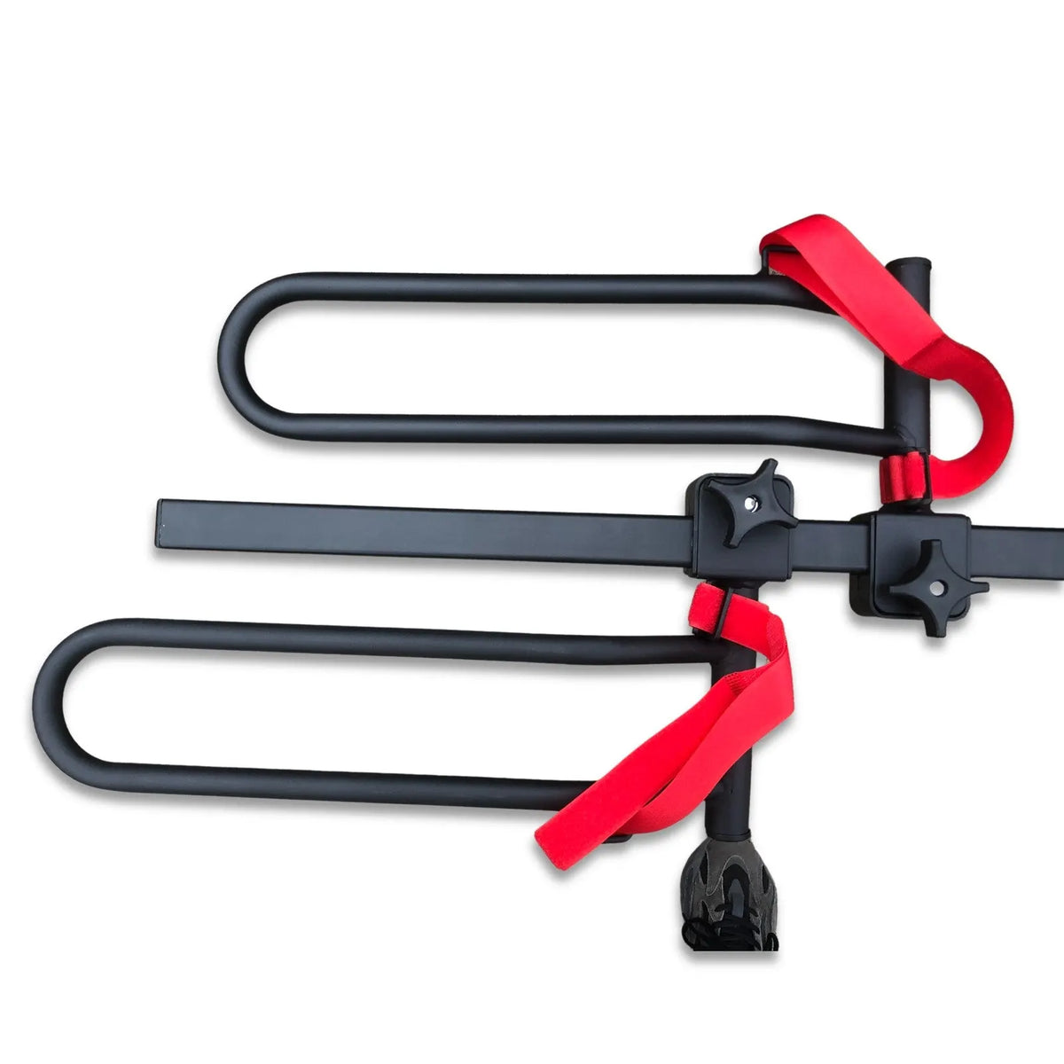 2 Bicycle Bike Rack Rear Car Carrier 2" Hitch Mount Platform Foldable - Image 4