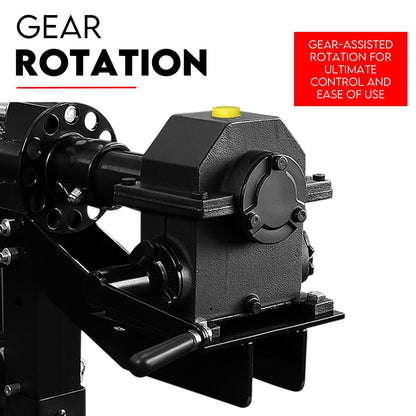 Car Rotisserie 4500LBS Gear Box Driver Rotation Auto Body Repair Restoration - Image 3