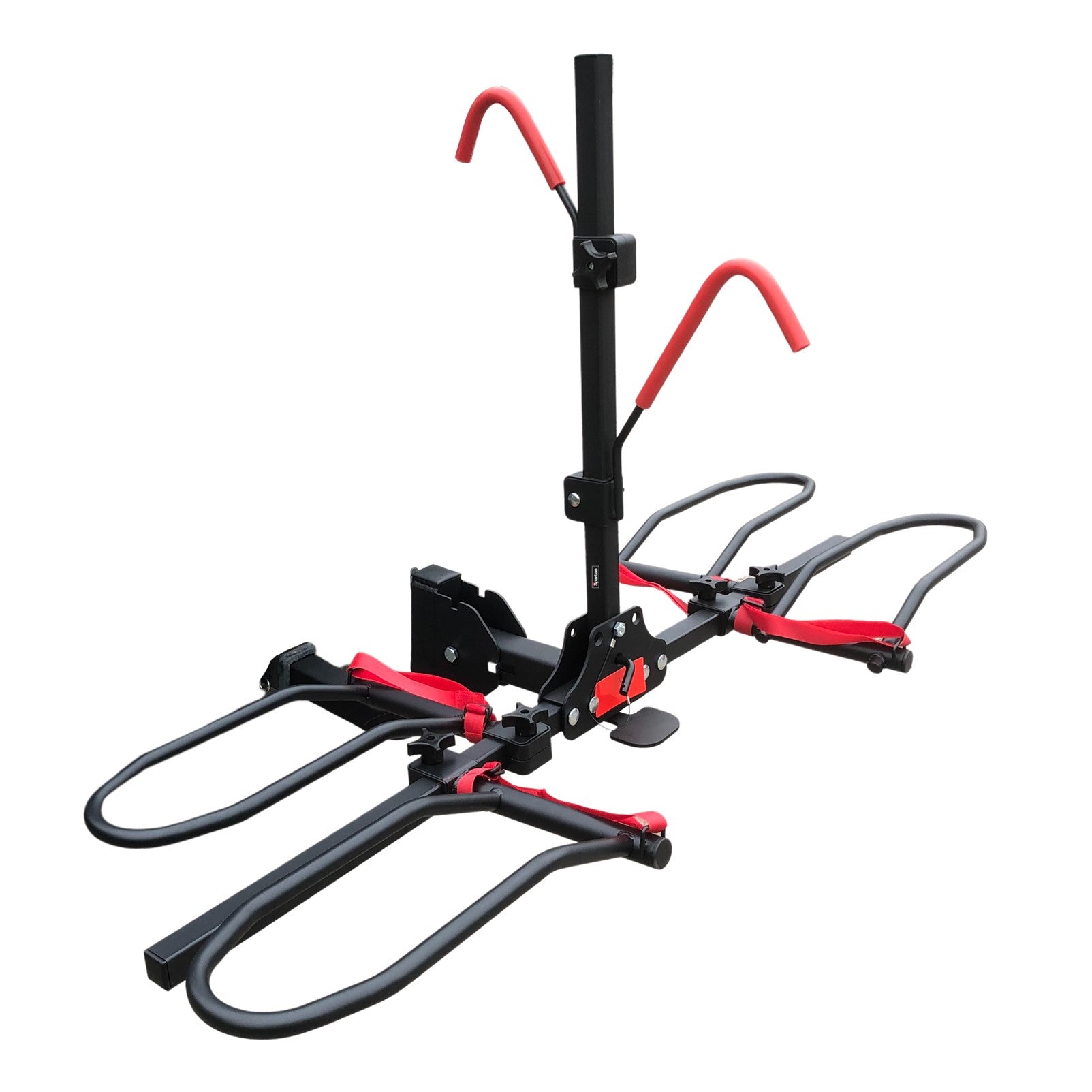 2 E Bike Platform Rack Rear Vehicle Car Carrier Bicycle Holder Hitch Receiver Foldable