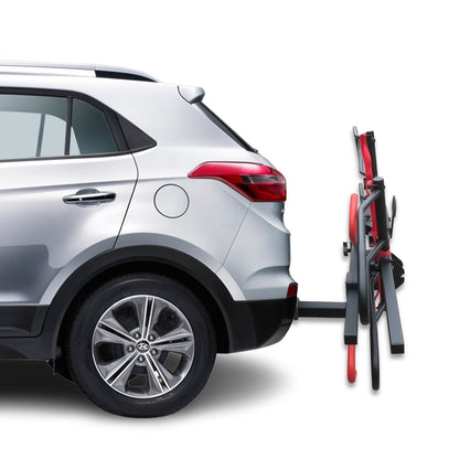 2 E Bike Platform Rack Rear Vehicle Car Carrier Bicycle Holder Hitch Receiver Foldable - Image 4